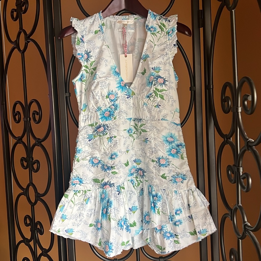 LOVESHACKFANCY Odile Mini Dress